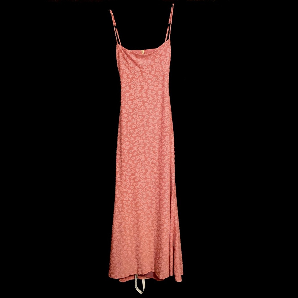 Lucy In The Sky Textured Floral Print Maxi Dress